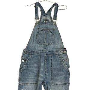 GAP Women's Overalls Size XS Multi Pocket Medium Wash Straight Leg